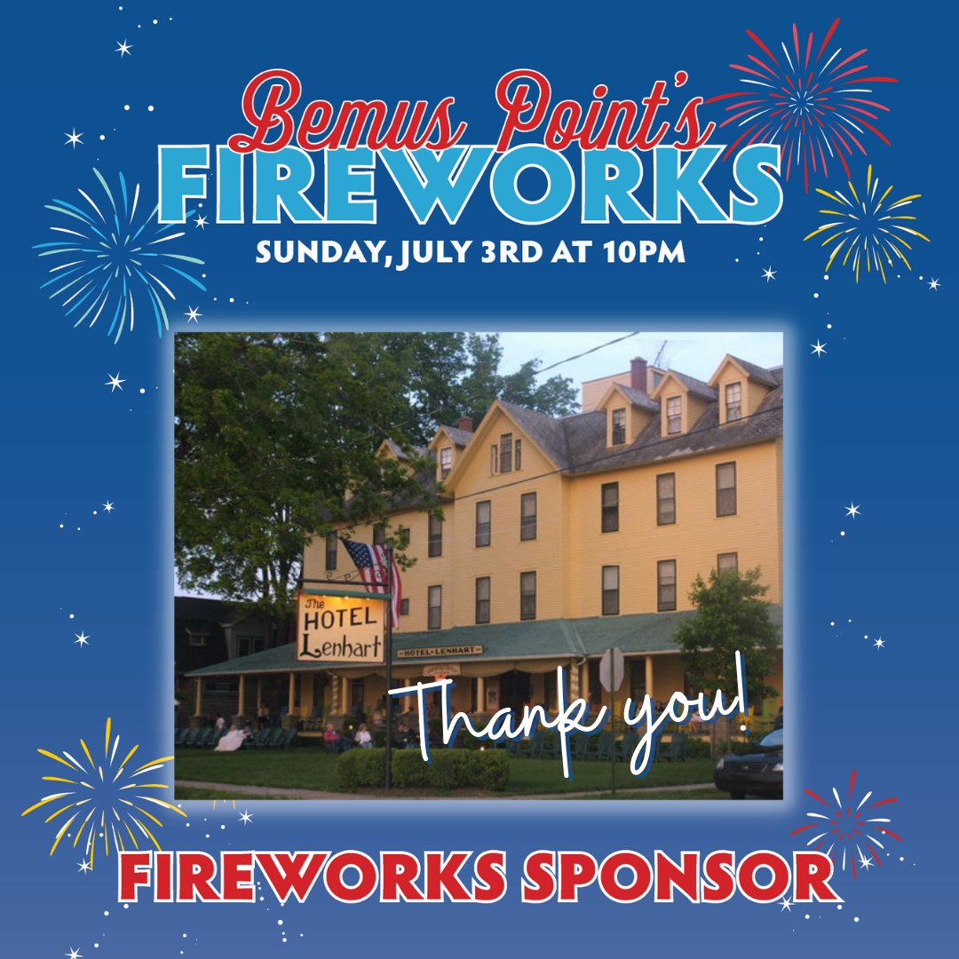 Fireworks Visit Bemus Point