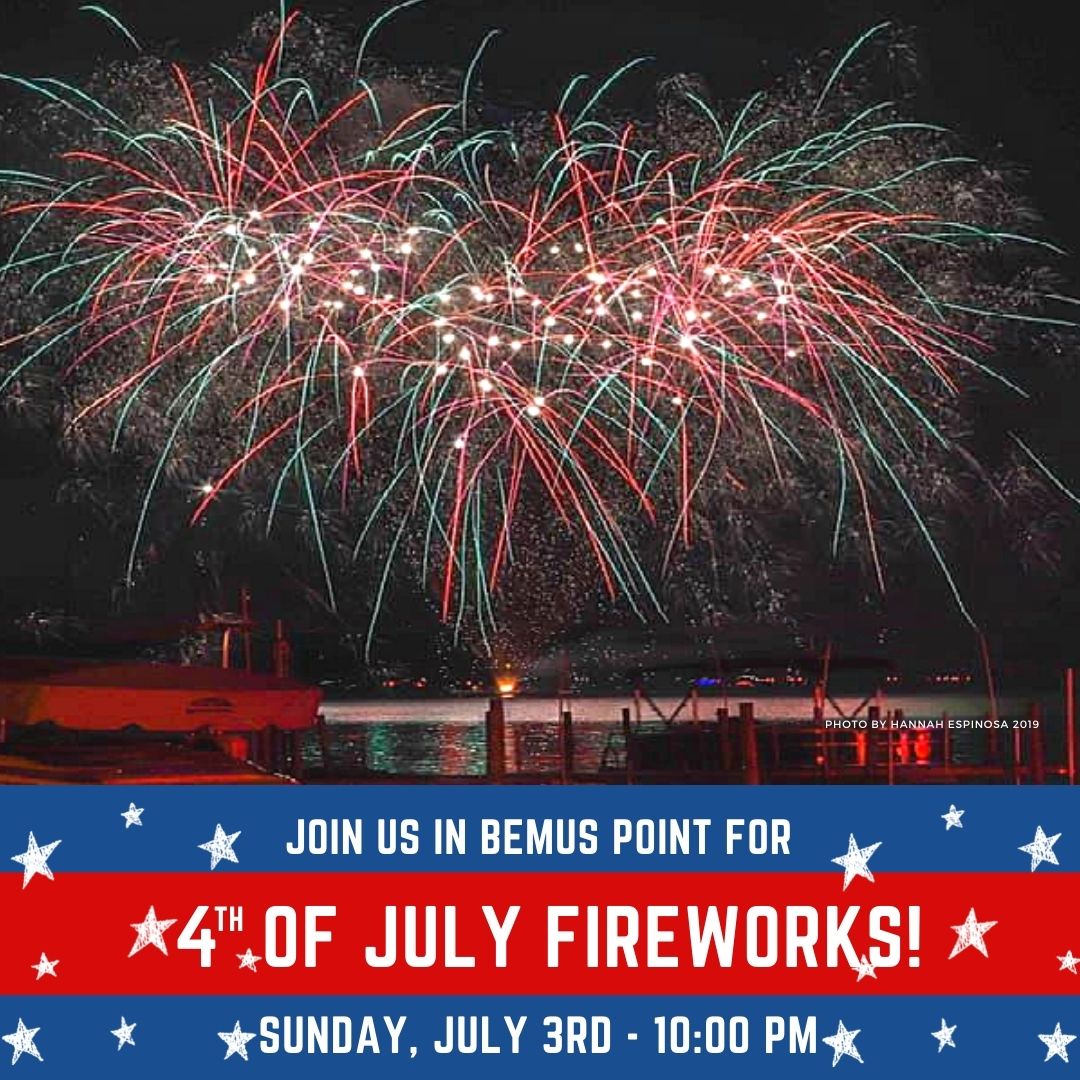 Fireworks Visit Bemus Point