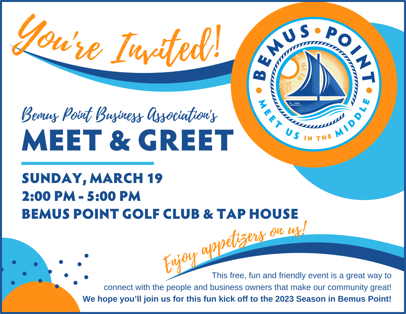 Meet & Greet Visit Bemus Point