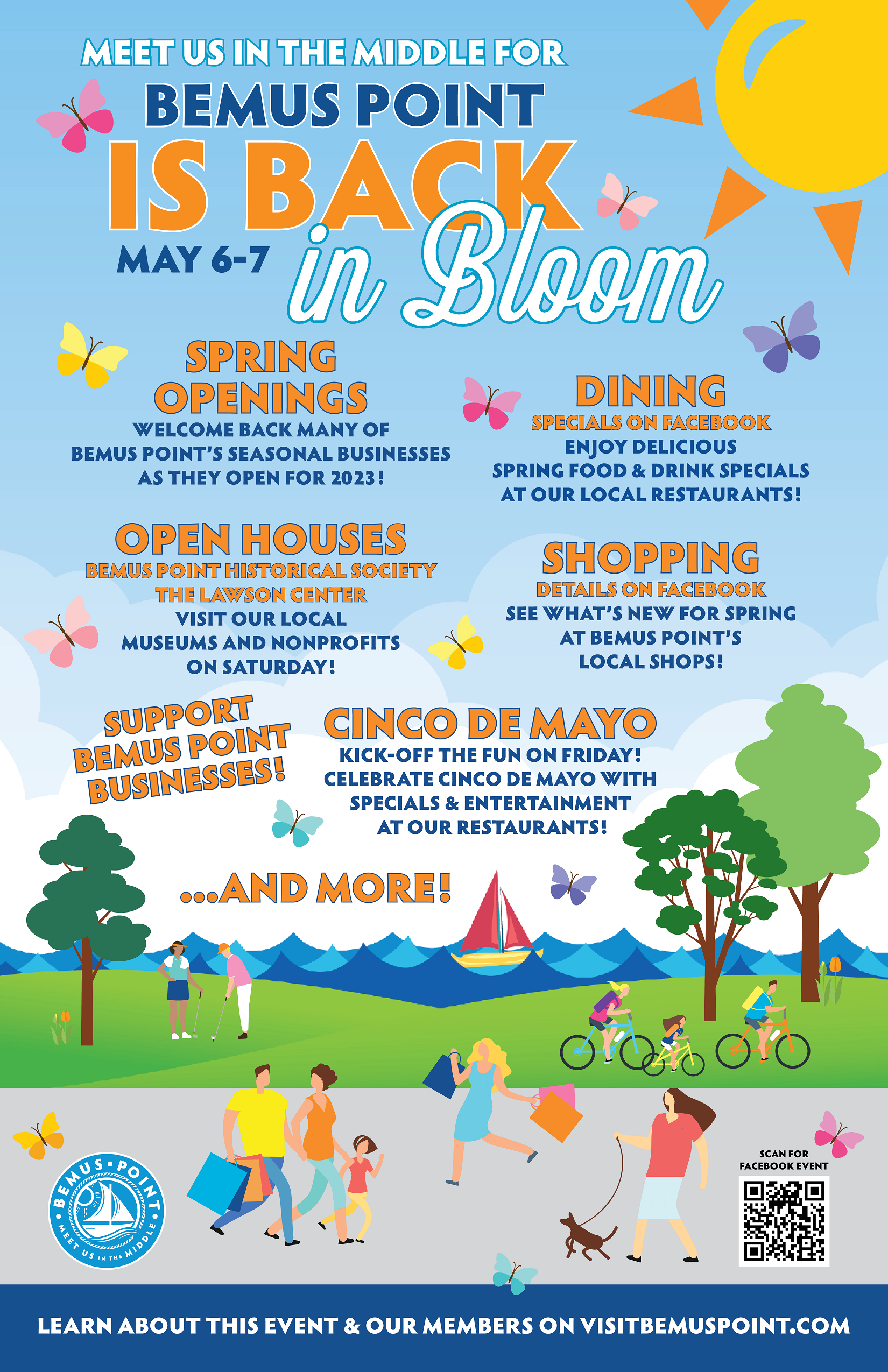 Bemus is Back in Bloom May 67 Visit Bemus Point
